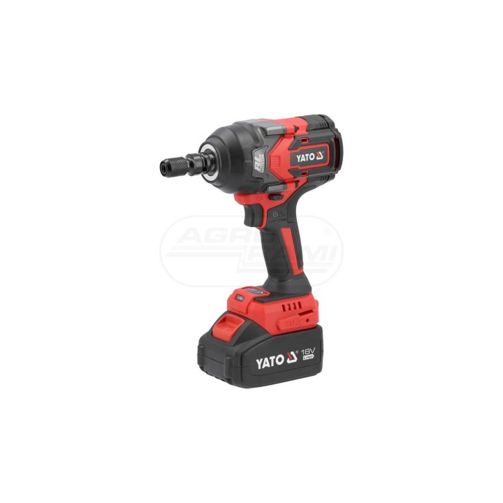 Klucz udarowy b-szcz. 18V 1/2-1/4" 1200Nm 4Ah
