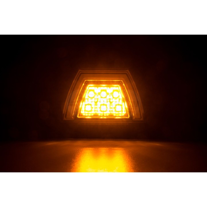 Lampa zespolona przednia HOR138 dachowa NEON led 12/24V przewód 3x0,5mm-0,5mb LZD 3088 HORPOL