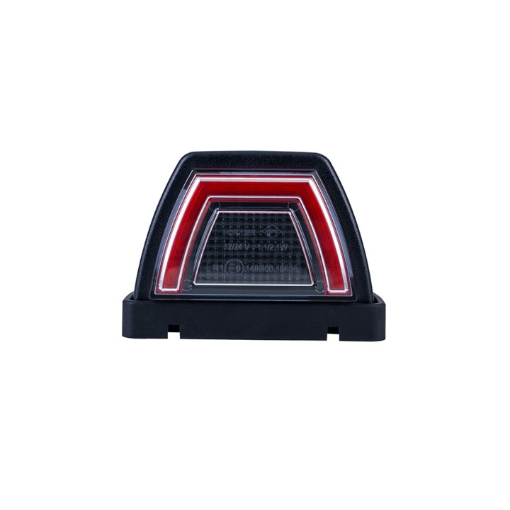 Lampa pozycyjna tylna HOR138 dachowaNEON LED12/24V przewód2x0,75mm-0,5mb LD 3086 HORPOL