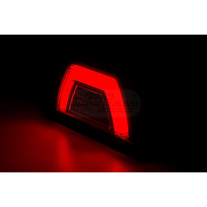 Lampa pozycyjna tylna HOR138 dachowaNEON LED12/24V przewód2x0,75mm-0,5mb LD 3086 HORPOL