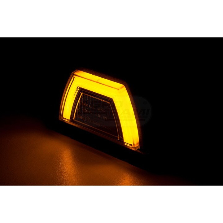 Lampa obrysowa boczna HOR138 dachowa NEON LED12/24V przewód2x0,75mm-0,5mb LD 3087 HORPOL