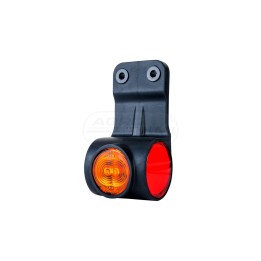 Lampa obrysowa potrójna HOR77 neon lewa wisząca diodowa 12/24V przewód 2x0,75mm-0,6mb LD 3109/L HORPOL