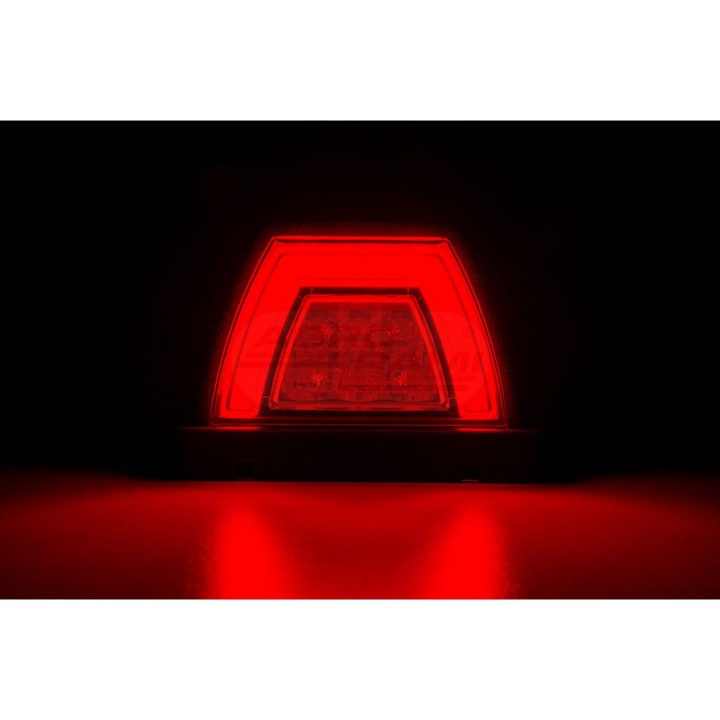 Lampa zespolona tylna HOR138 dachowa NEON led 12/24V przewód3x0,5mm-0,5mb LZD 3089 HORPOL
