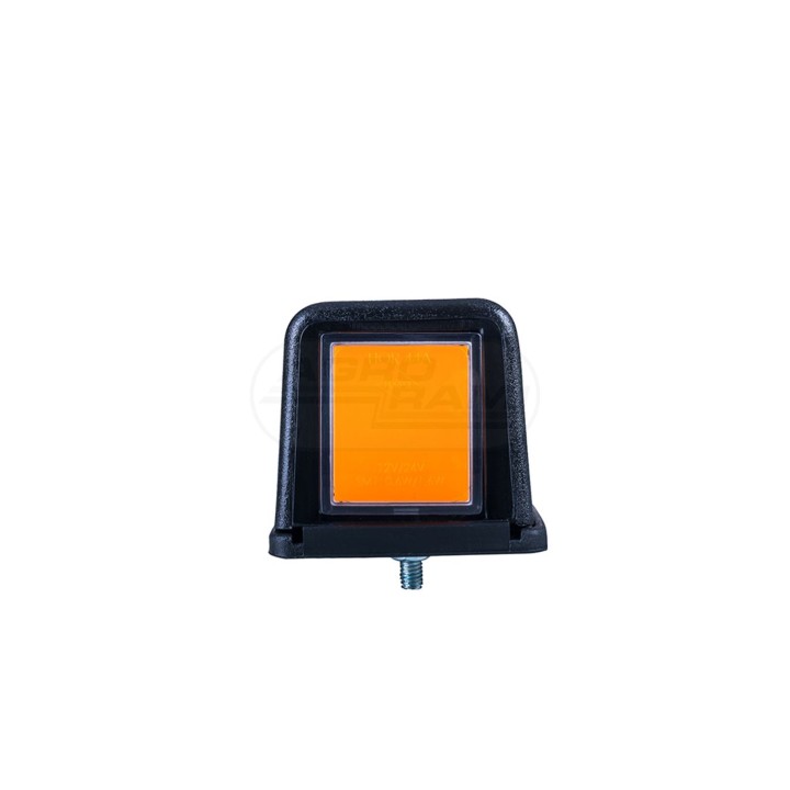 Lampa ozdobna pomarańczowa HOR44A wersja narożna dachowa NEON LED12/24V przewód2x0,75mm-0,3mb LD 3112 HORPOL