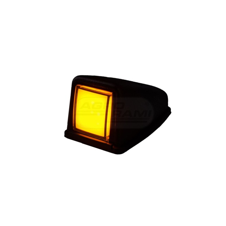 Lampa ozdobna pomarańczowa HOR44A wersja narożna dachowa NEON LED12/24V przewód2x0,75mm-0,3mb LD 3112 HORPOL