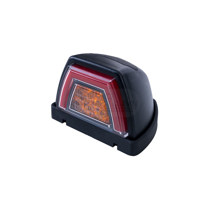 Lampa obrysowa tylna HOR44A wersja narożna dachowa NEON LED12/24V przewód 2x0,75mm-0,3mb LD 3113 HORPOL