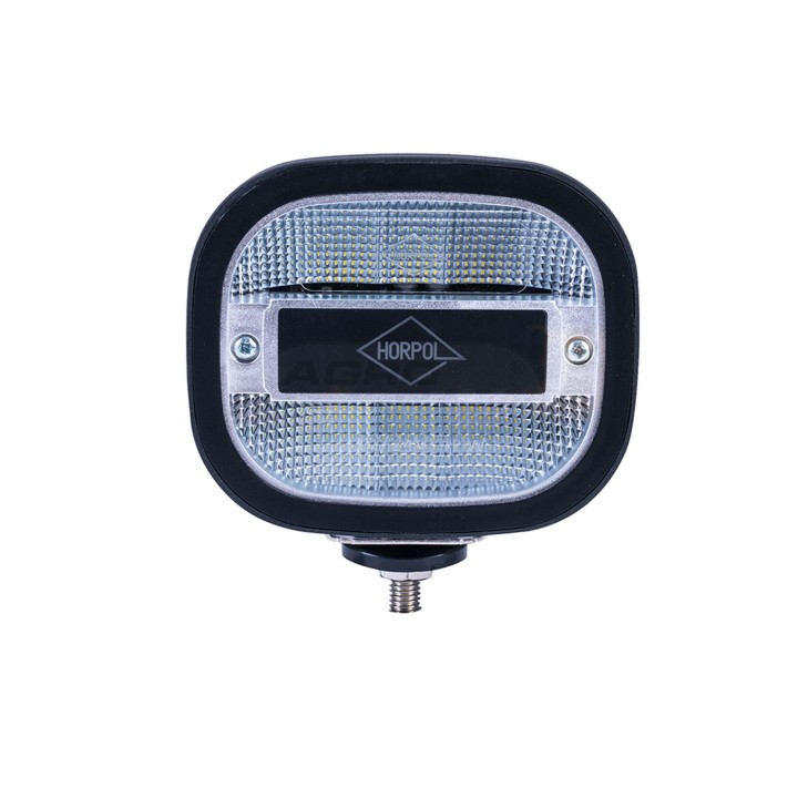 Lampa robocza HOR142 LED 12/24V-10W przewód 2x0,5mm-1,5mb światło rozproszone 1200lm LRD 3072 HORPOL