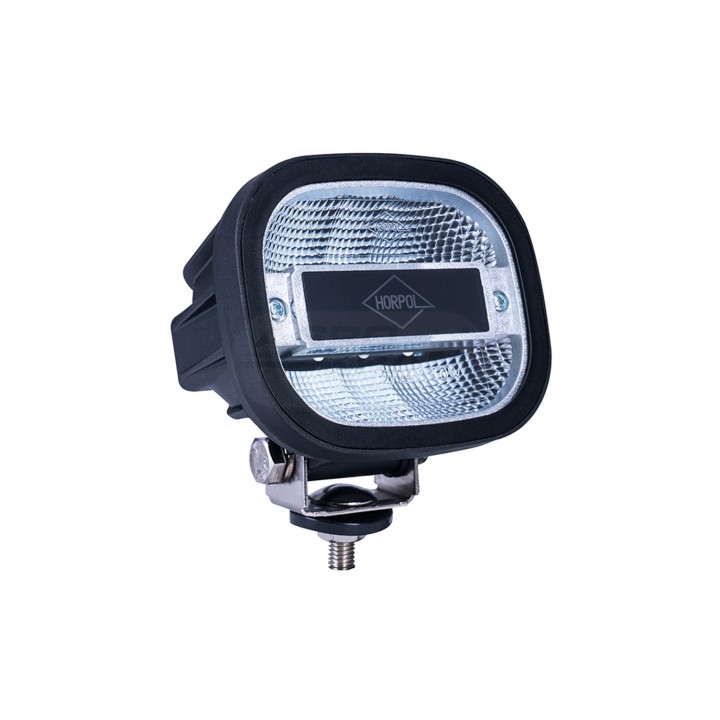 Lampa robocza HOR142 LED 12/24V-10W przewód 2x0,5mm-1,5mb światło rozproszone 1200lm LRD 3072 HORPOL