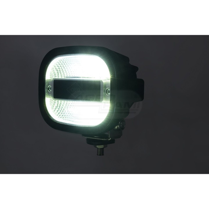 Lampa robocza HOR142 LED 12/24V-10W przewód 2x0,5mm-1,5mb światło rozproszone 1200lm LRD 3072 HORPOL