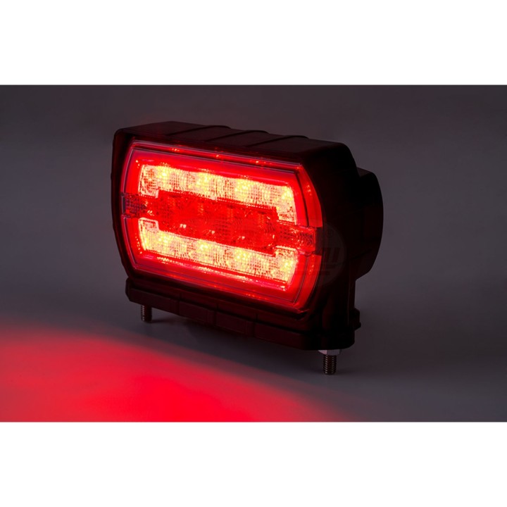 Lampa zespolona tylnaCLEO HOR115N pozycyjne tylne NEON LED12/24V wesja z dolnym mocowaniem przewód 4x0,5mm-1mb LZD 2790B HORPOL