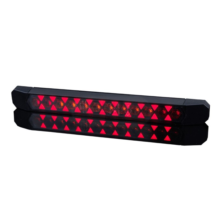 Lampa zespolona tylna LIZARD HOR 145AD pozycyjne NEON hamowania kierunek dynamiczny LED  12/24Vprzewód 4x0,5mm-1mb LZD 3141 HORP