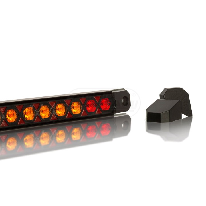 Lampa zespolona tylna LIZARD HOR 145AD pozycyjne NEON hamowania kierunek dynamiczny LED  12/24Vprzewód 4x0,5mm-1mb LZD 3141 HORP
