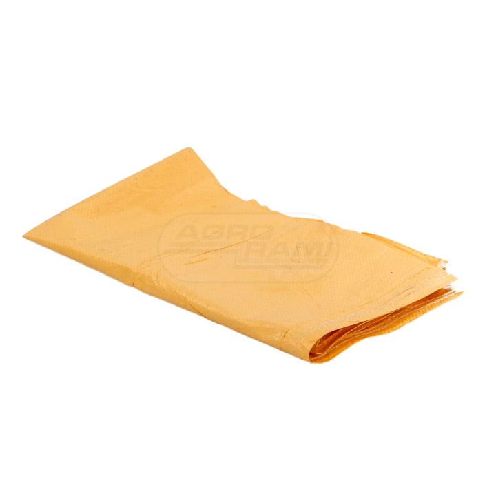 Worek żółty 25kg, 50x80 cm polipropylenowy Mocny 49gr