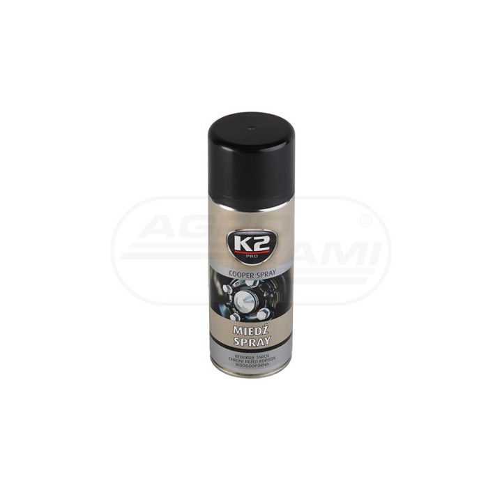 SMAR MIEDZIANY SPRAY K2 W-122 (wysokotemp.) W122 400 ML