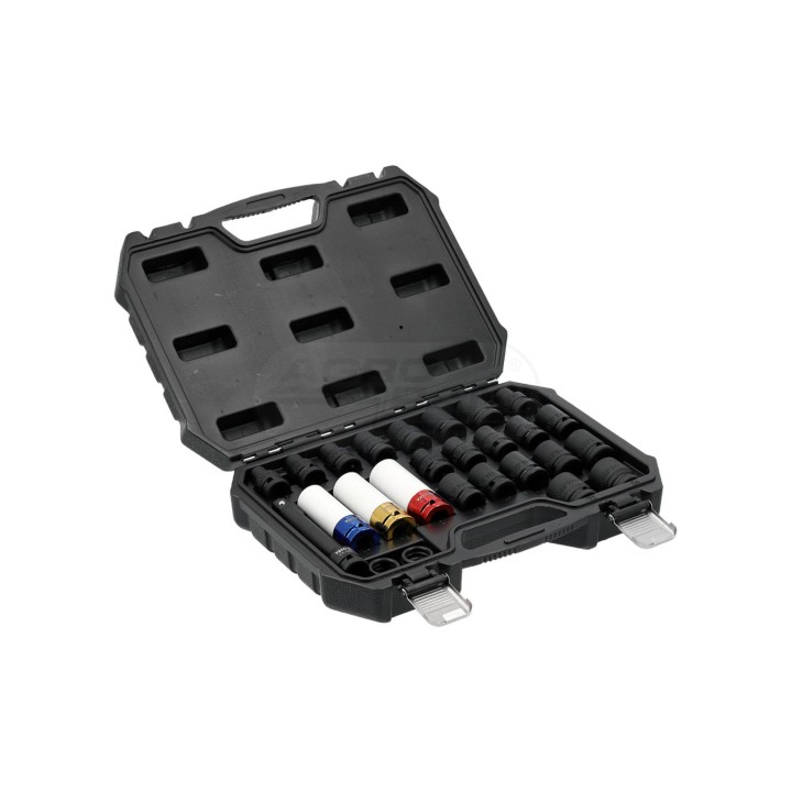Nasadki udarowe 1/2" 24 szt KR+ TORX YT10569 YATO