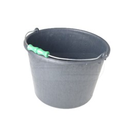 Wiadro plastikowe 20 L. CZARNE